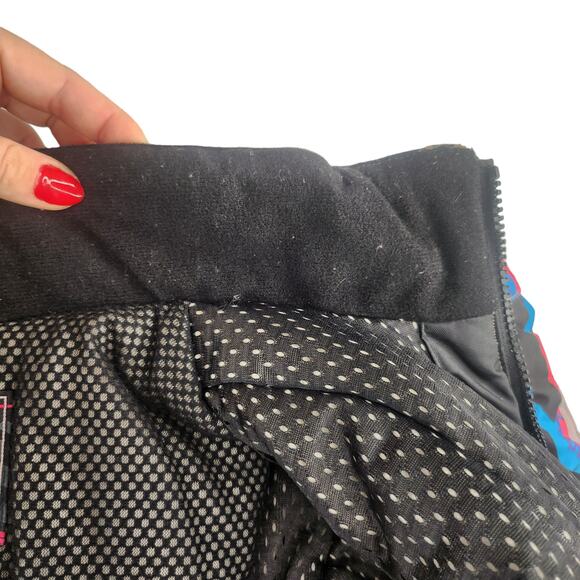 FXR Snowmobile Jacket Womens 6 Small Blue Pink Black Insulated Warm Racing - Picture 10 of 11